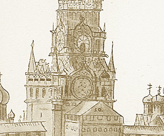 Часы Тартарии - первые Русские часы - Мейерберг