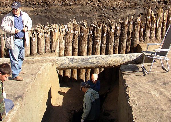Раскопки древних допотопных слоев sibved