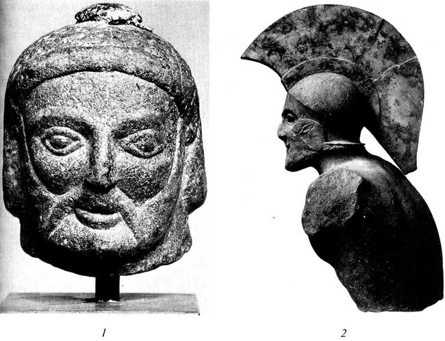 Античный шлем