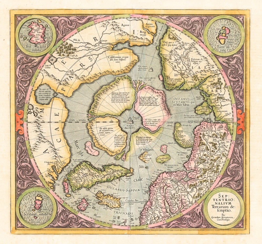  Карта Меркатора
 Арктика 1595 