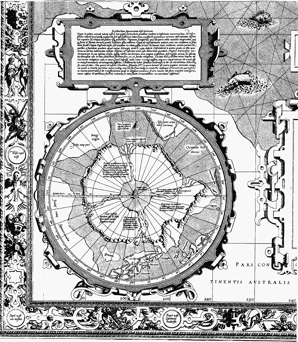 Карта Меркатора 1569