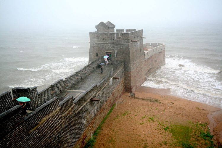Конечная точка Великой Китайской стены