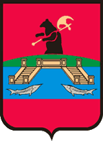 Герб Рыбинска с символом христианства