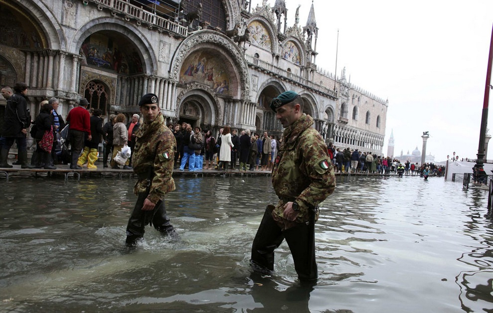 венеция площадь потоп