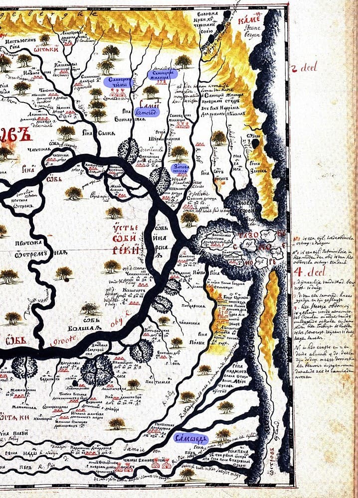 карта Ремезова