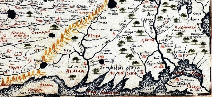 карта Ремезова