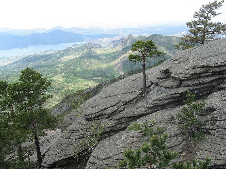 Blick vom Berg Akbet – Вид с горы Акбет Blick vom Berg Akbet – Вид с горы Акбет