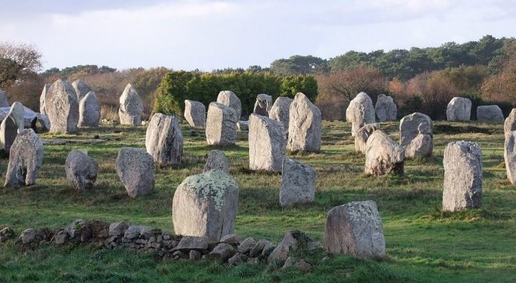 Мengire in der Provinz Bretagne, Frankreich.