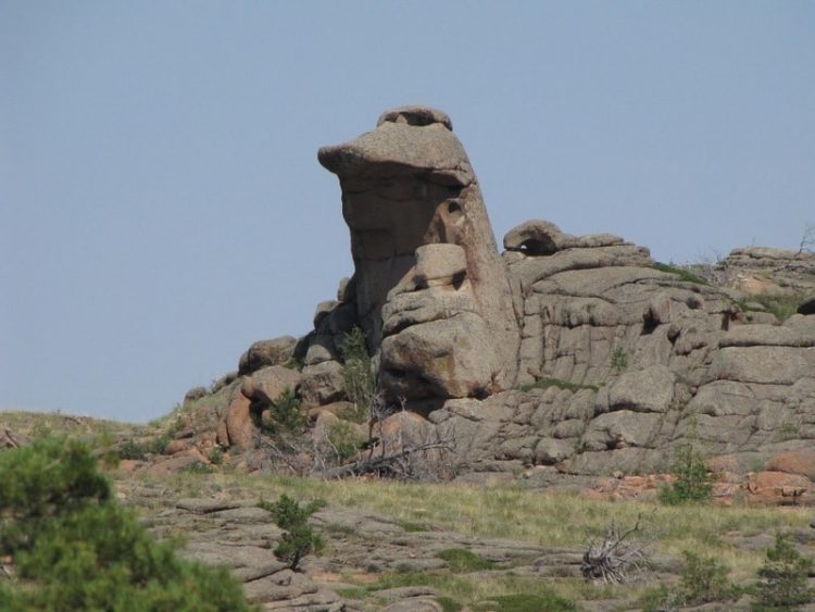 Der Felsen Krokodil Gena – Скала Крокодил Гена