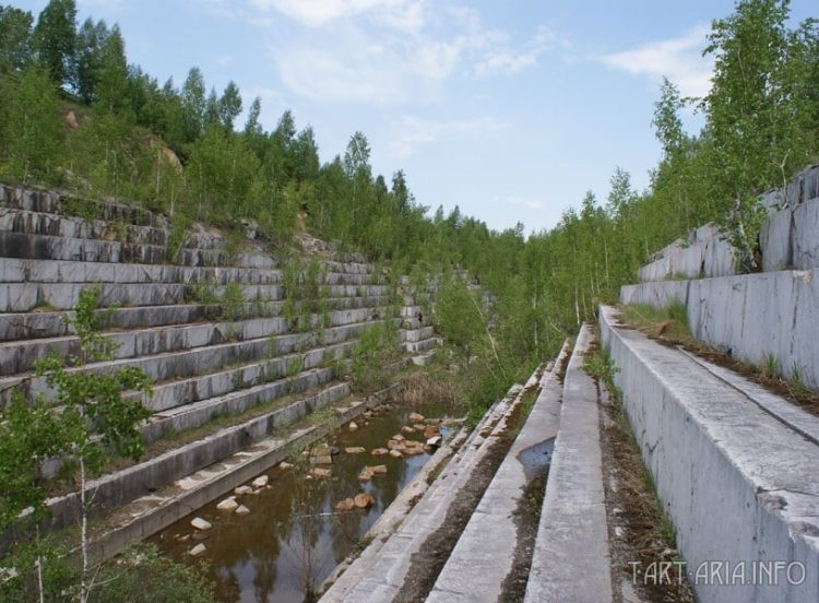 Искитимский мраморный карьер.