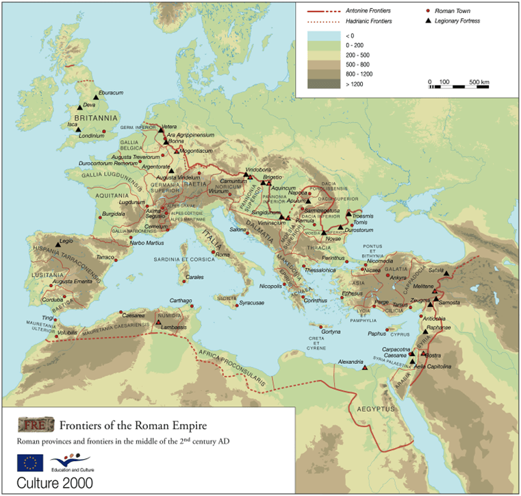 карта Европы
