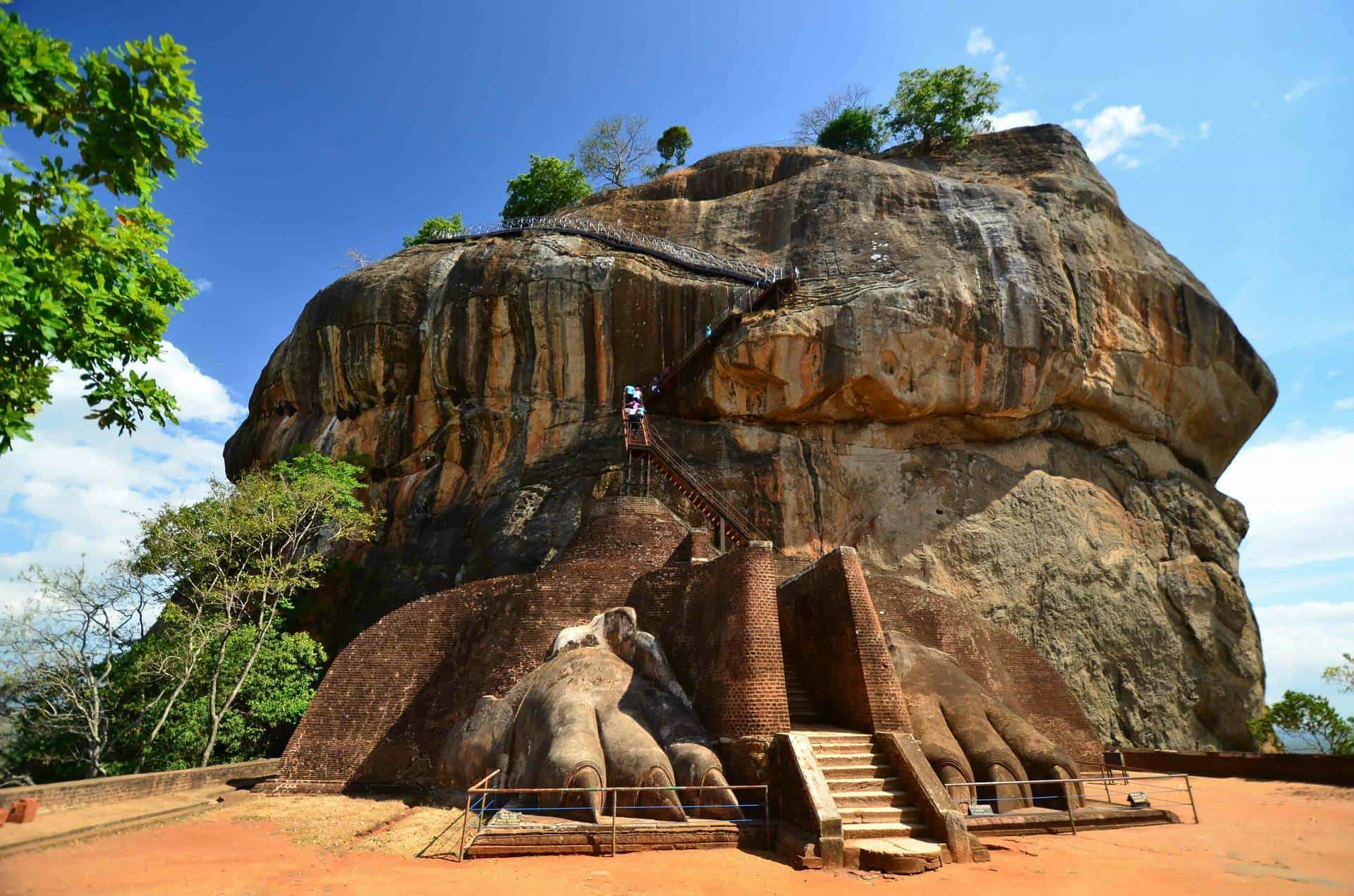 Скальный комплекс Сигирия. Шри Ланка
