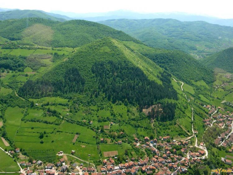 Die Pyramide von Visoko. Bosnien-Herzegowina.