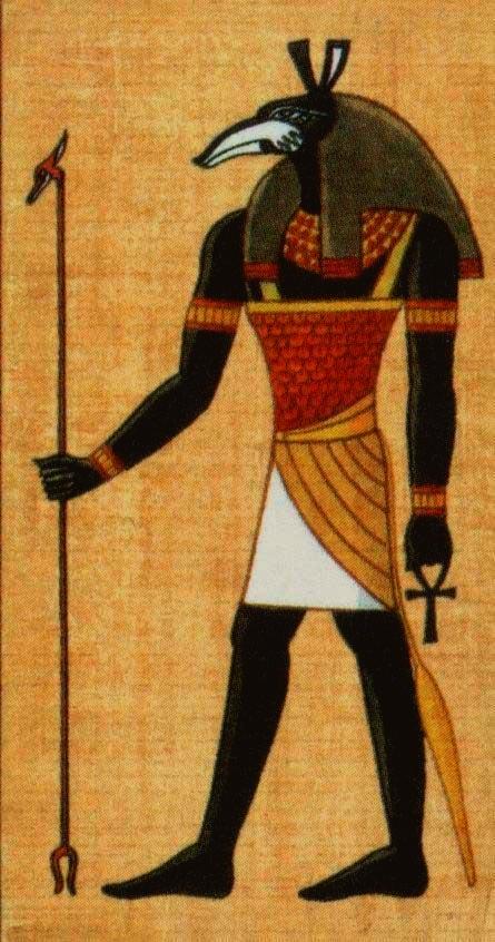 Сет, в египетской мифологии бог пустыни, то есть "чужеземных стран", олицетворение злого начала, брат и убийца Осириса.