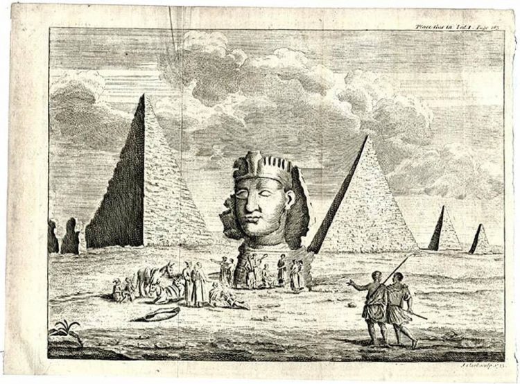 Гравюра. Ричард Покок 1743