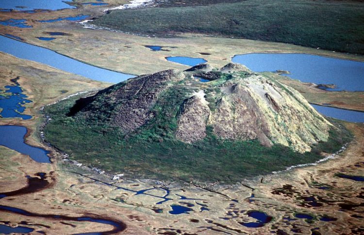 Poloostrov Tuktoyaktuk, severozápadní Kanada