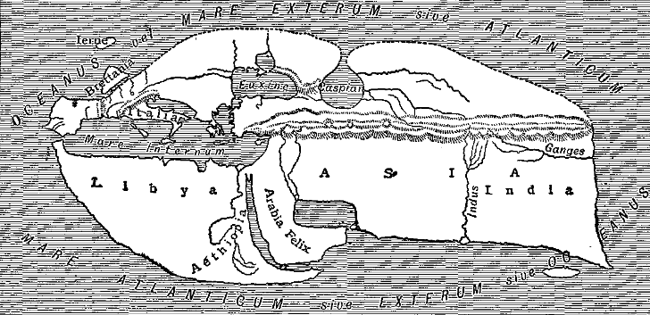 Карта Страбон