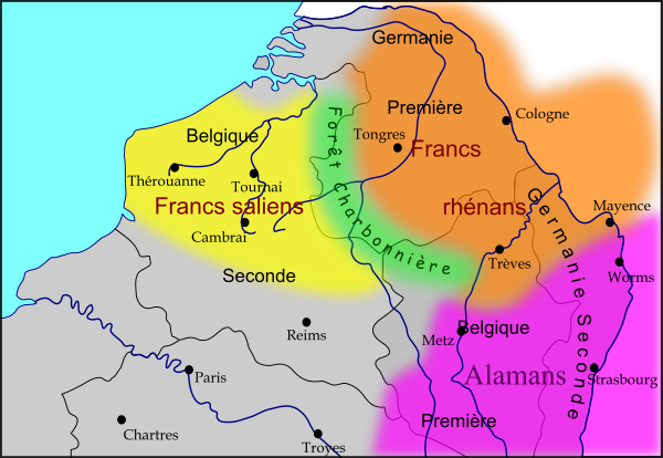 территория франков