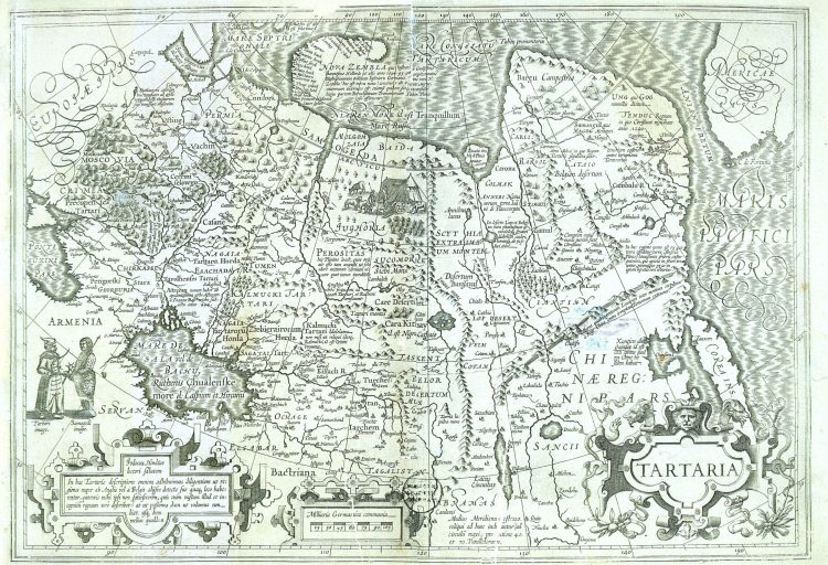 Карта Тартарии 1600г.