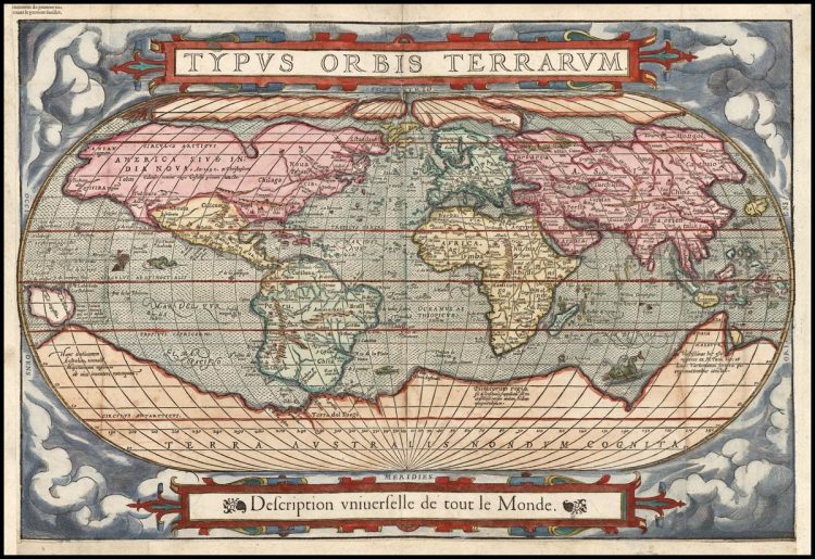 Карта Де Береаскущеффа 1575г.