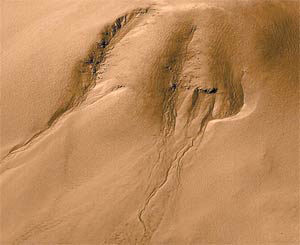 Катастрофическая водородная дегазация недр Марса -