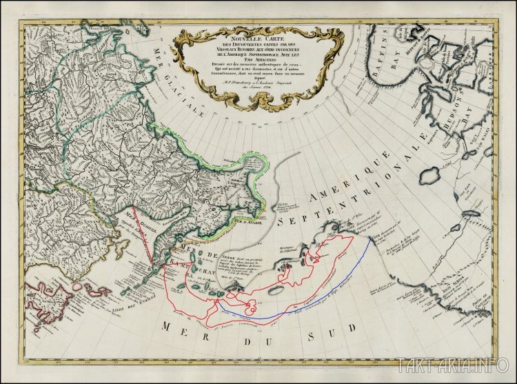 карта 1758