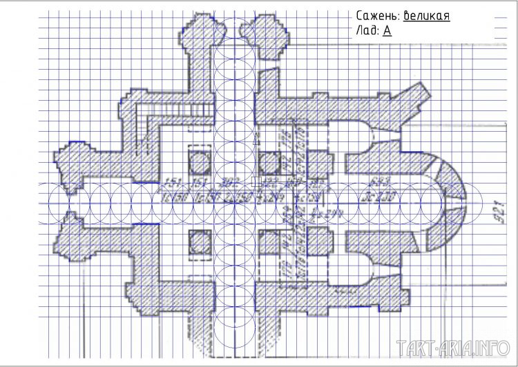 Рисунок 42: Великая сажень, лад A