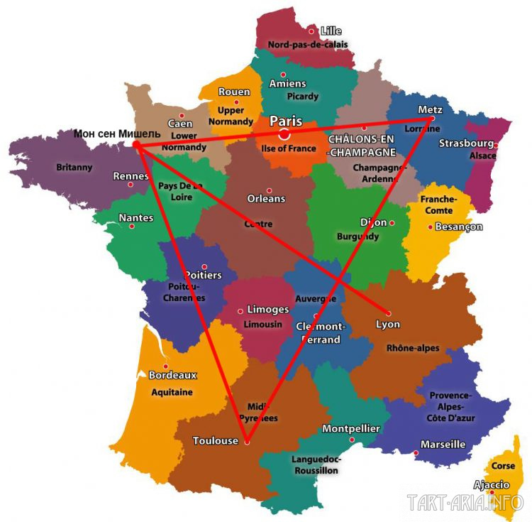 Провинции Франции
