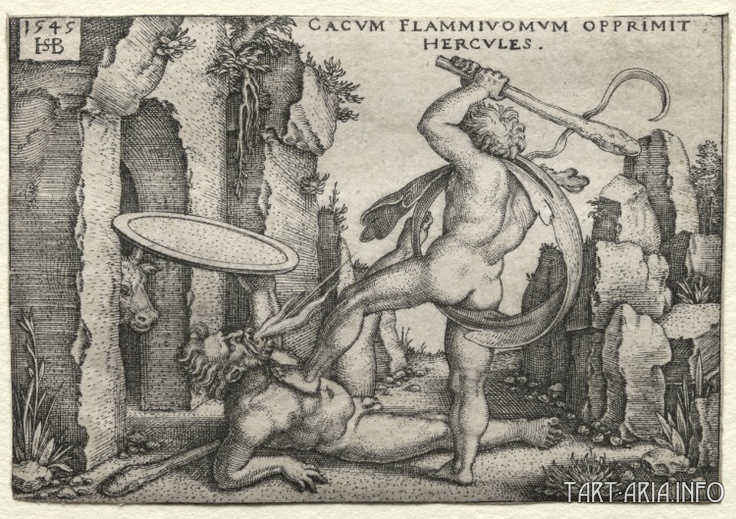 Летопись катастроф в римских гравюрах - потоп