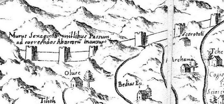 География — ключ к истории Абхазии - старые карты