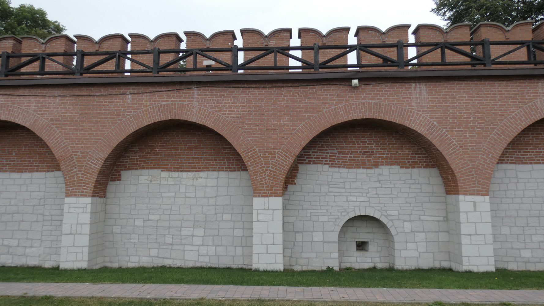 Стена Тульского кремля