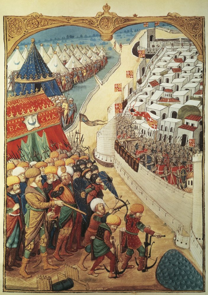 Осада Родоса в 1480 году.