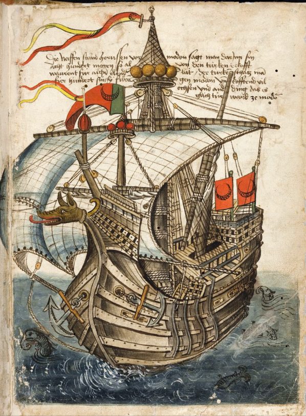 An overlooked symbol of the old civilization - Изображение взято из «Beschreibung der Reise von Konstanz nach Jerusalem» by Conrad Grünenberg. (Перевод названия: «Описание путешествия из Ко́нстанца в Иерусалим»)