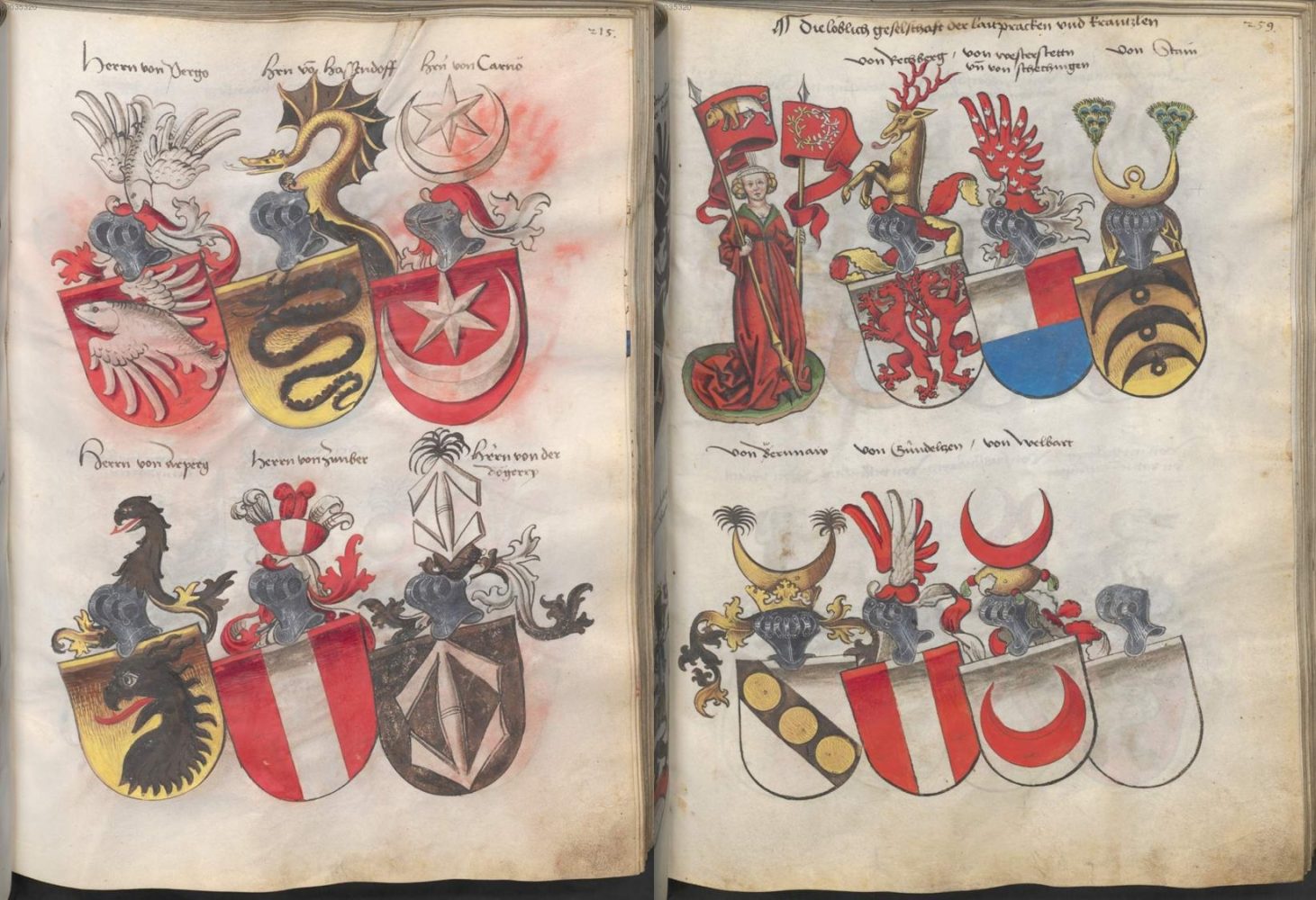 An overlooked symbol of the old civilization - «Grünenberg, Konrad Das Wappenbuch Conrads von Grünenberg, Ritters und Bürgers zu Constanz» (15 век).