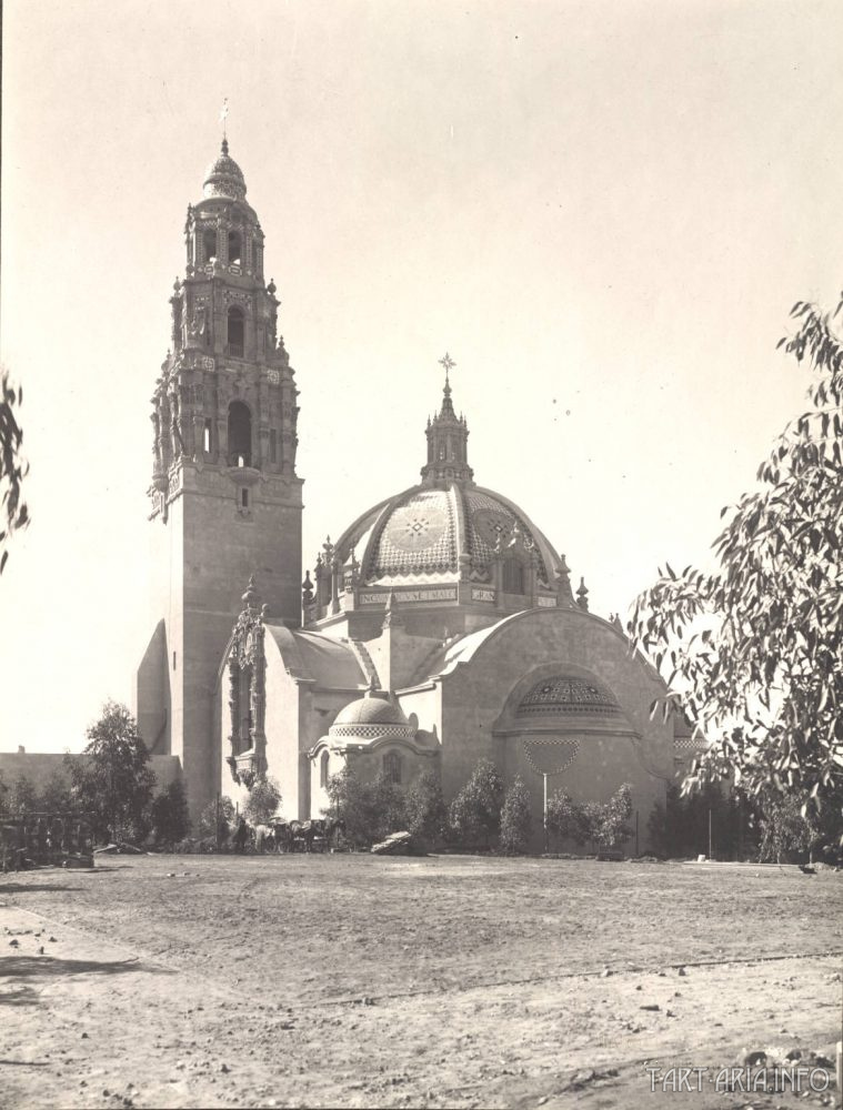 An overlooked symbol of the old civilization - «California State Building», Panama-California Exposition, США (1915).