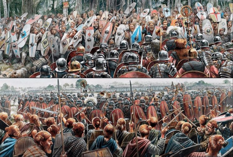 Как Рим устанавливал своё господство в Европе. -