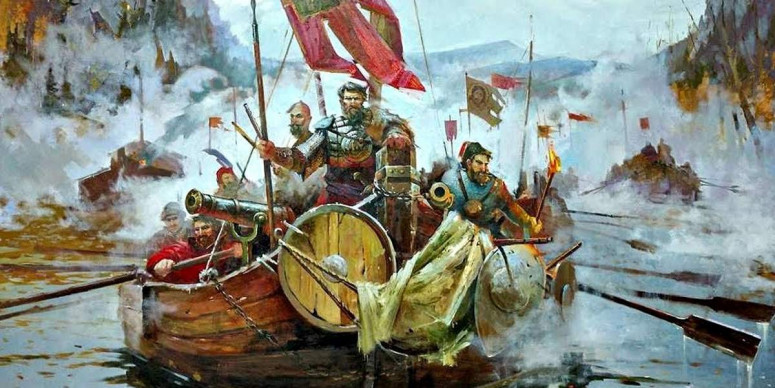 Ермак – «покоритель» скифов - потоп, скифы, Боги славян, старые карты, Тартария